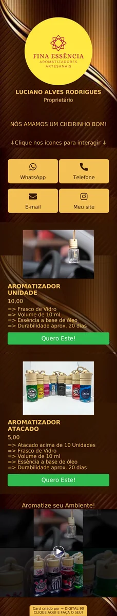 Aromatizador Ambientes